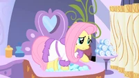 Fluttershy's hoofbath.