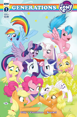 MLP Generations issue 1 cover A