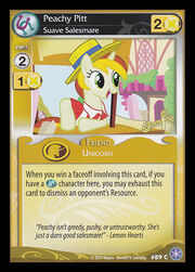 Peachy Pitt, Suave Salesmare card MLP CCG