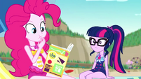 Pinkie Pie eating her cupcake EGDS21