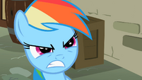 Rainbow Dash angry S2E8