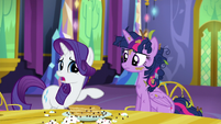 Rarity "we worry you might be" S5E3