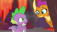 Spike "I'll catch up with you" S9E9