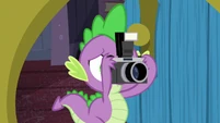 Spike about to take a picture S5E12