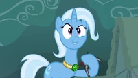 "And powerfuler Trixie!" Is powerfuler even a word?