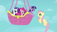 Twilight tells Fluttershy what she needs to do S2E02