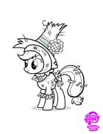 Applejack color page halloween.jpg (61 KB)