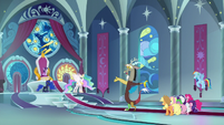 "They're probably on their way to attack Canterlot right now!"