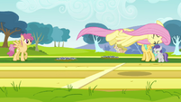 Fluttershy flying S2E22