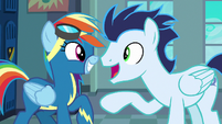 Soarin explains the Wild Blue Yonder to Rainbow S8E5