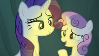 Sweetie Belle "she's my favorite legend too" S7E16