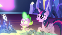 Twilight Sparkle pleasantly surprised S7E15