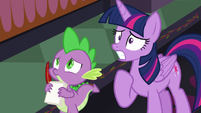 Twilight Sparkle worried about not knowing S8E1