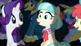 Coco Pommel in pleased surprise S5E16