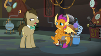 Dr. Hooves "hadn't thought that much" S9E20