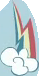 Fake Rainbow Dash cutie mark crop S8E13