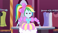 Rainbow Dash descontente EG