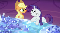 Rarity -been dying to go back for a visit- S5E16