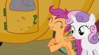 Scootaloo excited S3E4
