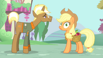 Applejack hears Rarity S4E13