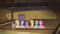 Mane 6 stomping their hooves S4E08