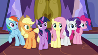 Mane Six hear Starlight Glimmer's voice S7E14