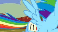 Rainbow Dash's wings are no longer tied S1E13