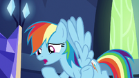 Rainbow Dash not sure how to do that S8E2