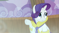 Rarity 'since we've had a relaxing day' S6E10