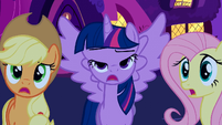 Alicorn Twilight is taking this pretty well.