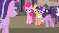 Twilight "is that why you all have those cutie marks?" S5E1
