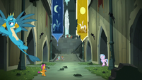 Young Six hang out in Castle of the Two Sisters S8E2