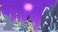 Canterlot in winter S2E11
