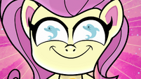 Fluttershy with dolphin-shaped pupils PLS1E7b