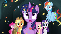 Get used to it Twilight, you're royalty now.