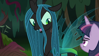 Queen Chrysalis -they've defeated my army- S8E13