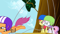 Scootaloo Jumps S1E23