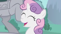 Sweetie Belle is happy.