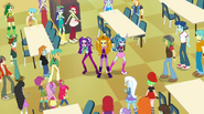 The Dazzlings sing to the students EG2