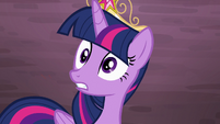 Twilight realising she is in a flashback S4E02