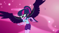 Twilight sprouting Midnight Sparkle's wings EG4