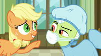 Young Applejack "check on your presentation!" S6E23