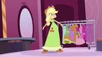 Applejack shows off her dress EG