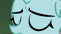 Close-up on Ocellus' closed eyes S8E22