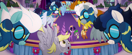 Derpy goofily falling out of the air MLPTM