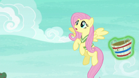 Fluttershy sees the incoming softball S6E18