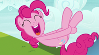 Pinkie Pie "we'll get to wear BSFF slippers!" S7E4