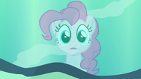 Pinkie Pie looking at her own reflection S3E03