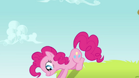 Pinkie Pie pulling up sad Pinkie Pie S2E18