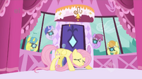 Ponies take pictures of Fluttershy S1E20